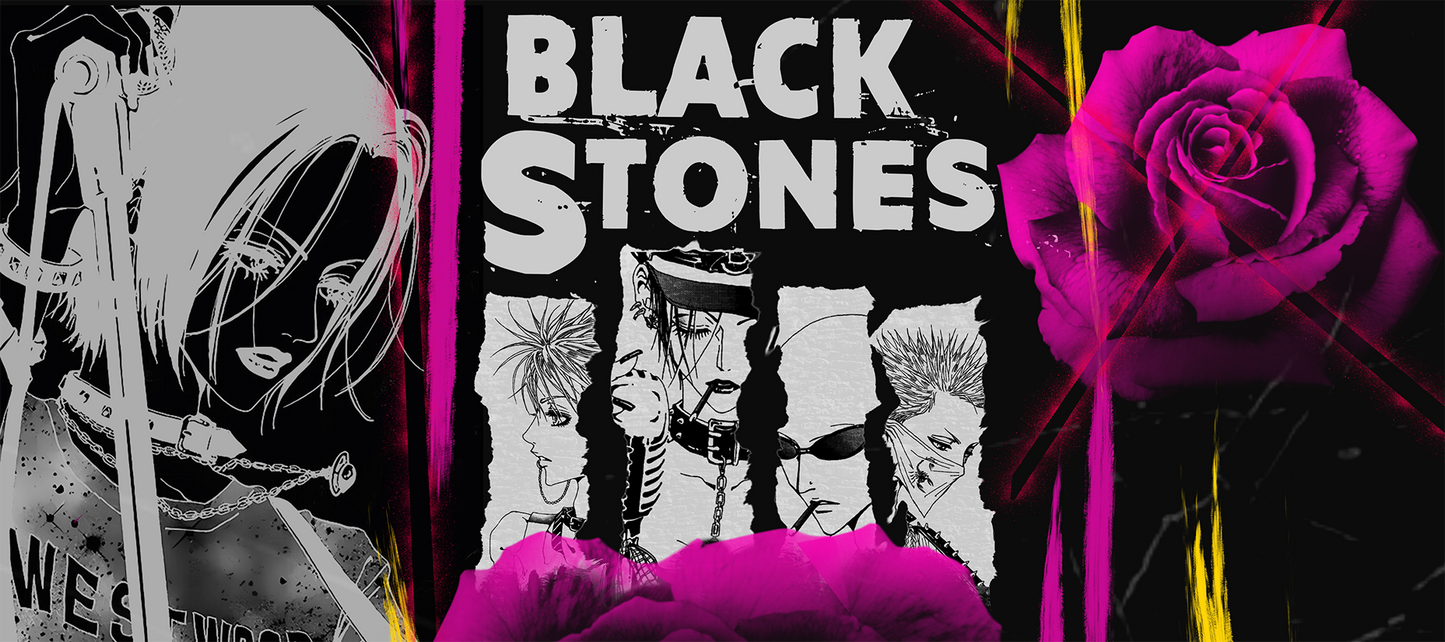 Black Stones Deskmat