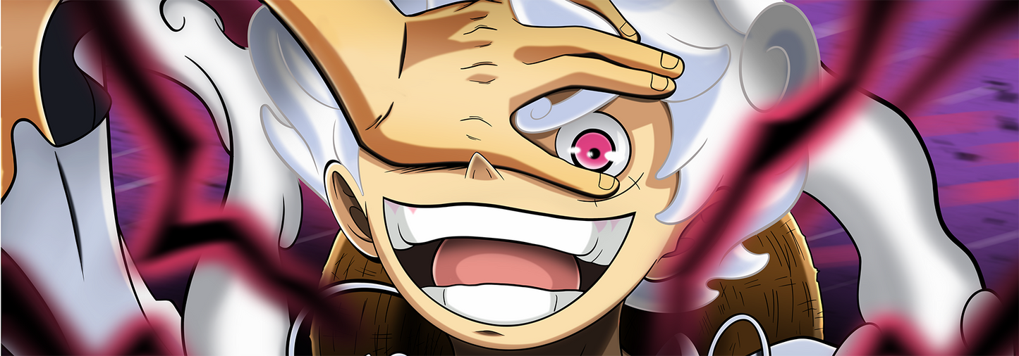 Luffy Fifth Gear Deskmat
