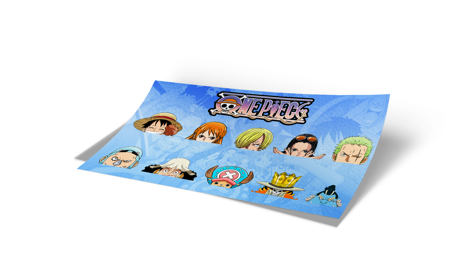 Straw Hats Mini Sticker Pack